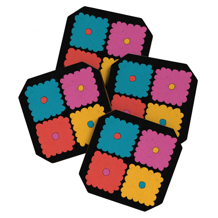 Flower Tile Coaster Gallery Image 1