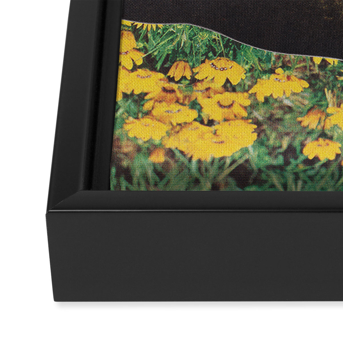 Flowerville Framed Canvas Print Gallery Image 3