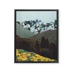 Flowerville Framed Canvas Print Gallery Image 6
