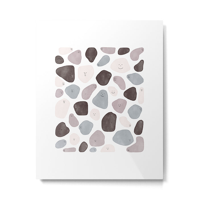 Funny Shapes Metal Print Gallery Image 1