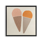 Gelato #1 Framed Canvas Print Gallery Image 3