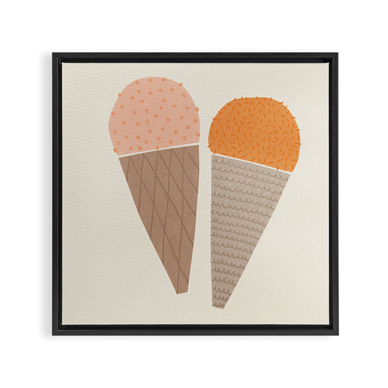 Gelato #1 Framed Canvas Print Gallery Image 3