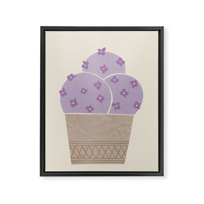 Gelato #2 Framed Canvas Print Gallery Image 1