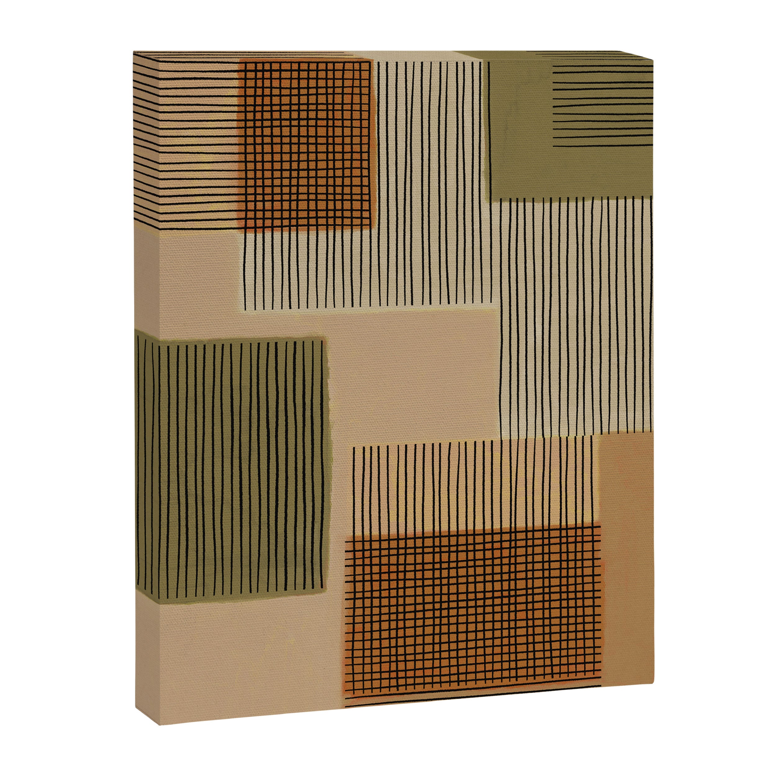 Geo Patchwork #1 Canvas Print Gallery Image 6