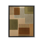 Geo Patchwork #1 Framed Canvas Print Gallery Image 6