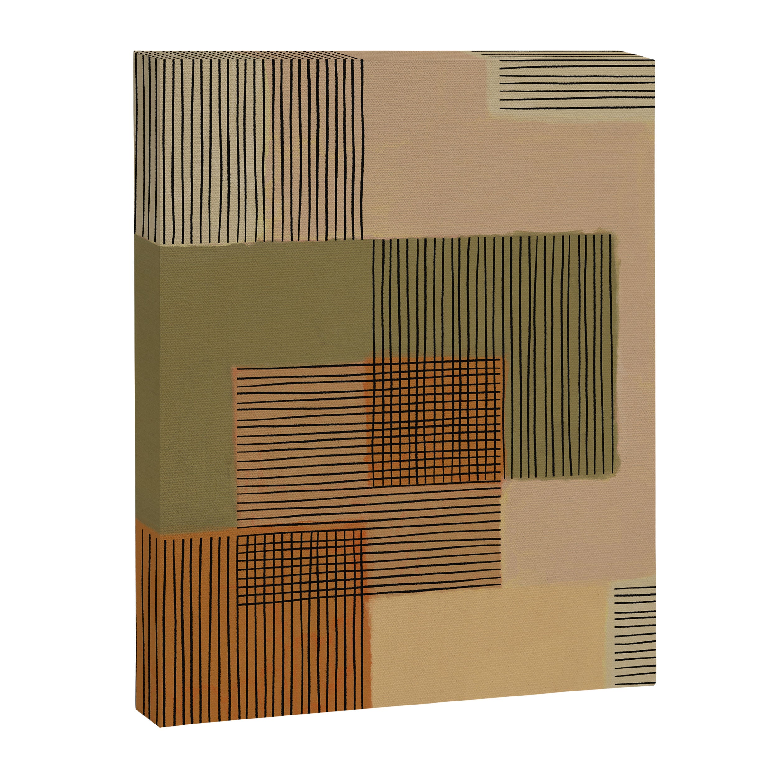 Geo Patchwork #3 Canvas Print Gallery Image 6