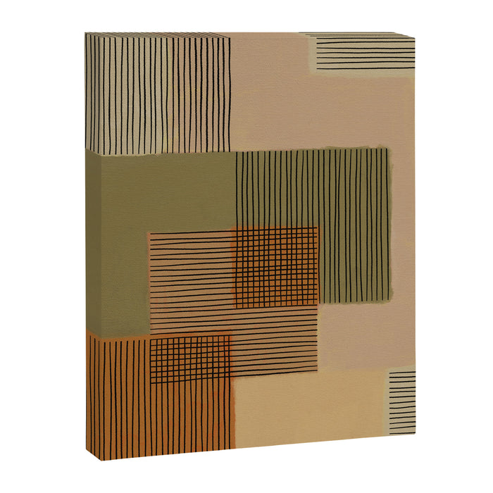 Geo Patchwork #3 Canvas Print Gallery Image 1