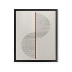 Geometric Composition II Framed Canvas Print Gallery Image 6