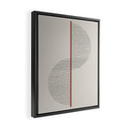 Geometric Composition II Framed Canvas Print Gallery Image 2