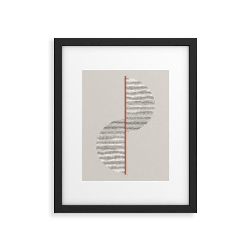 Geometric Composition II Framed Art Print Gallery Image 5
