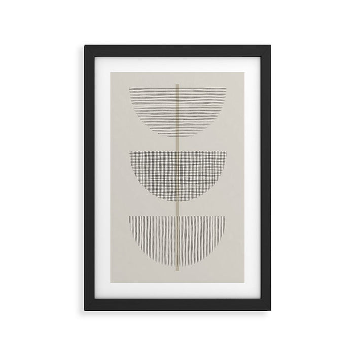 Geometric Composition III Framed Art Print Gallery Image 1