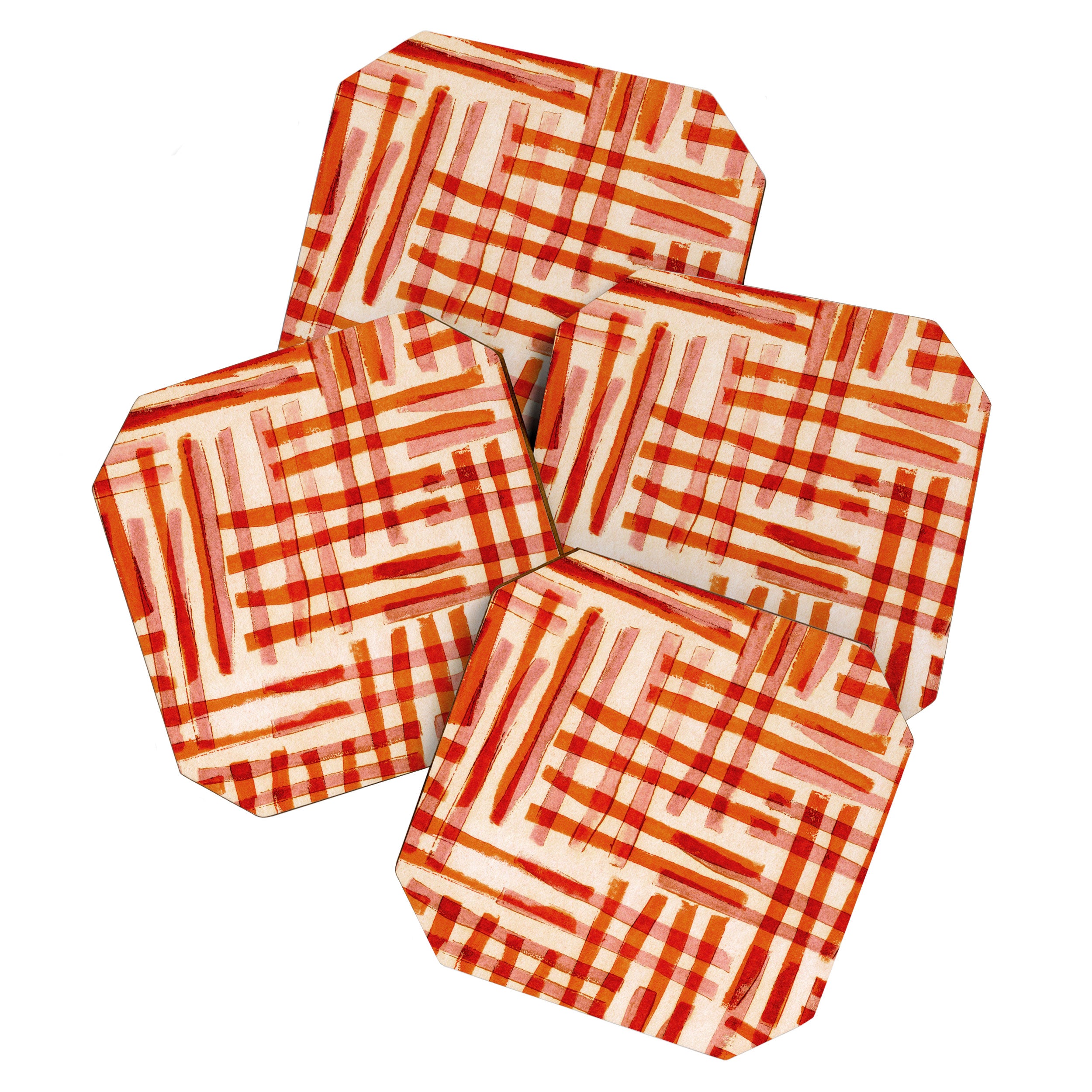 Geometric Dance #1 Coaster Gallery Image 1