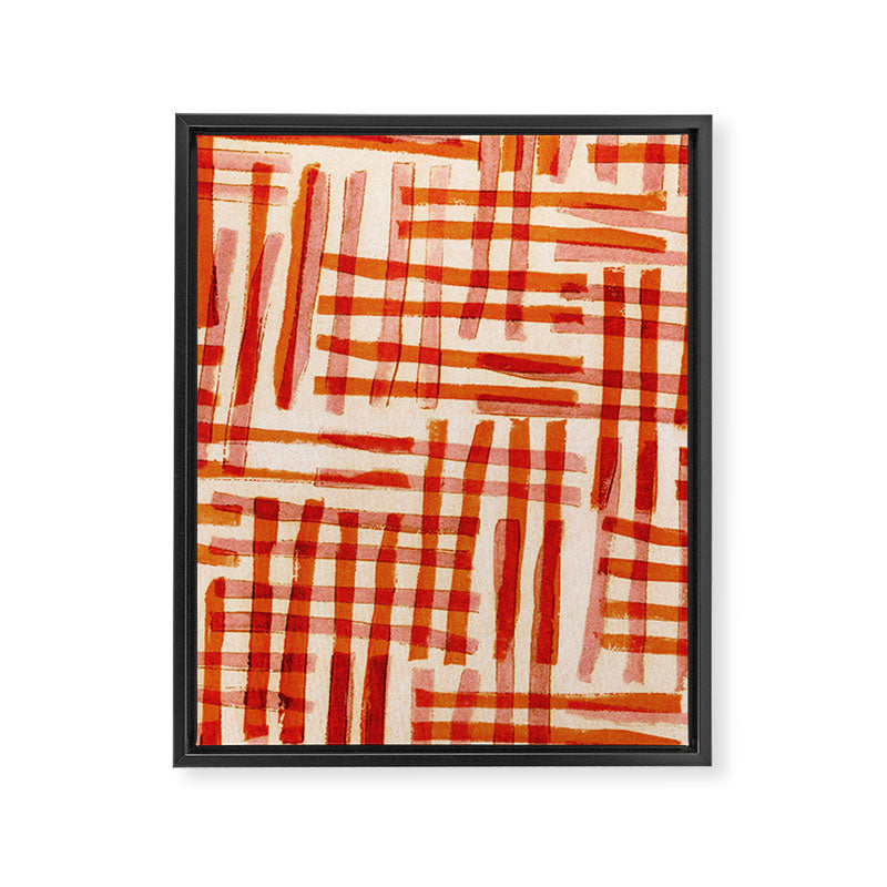 Geometric Dance #1 Framed Canvas Print Gallery Image 8