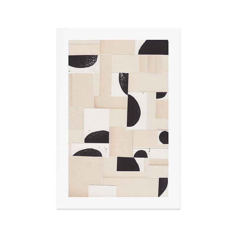 Geometric Moonscape Art Print Gallery Image 1