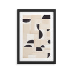 Geometric Moonscape Framed Art Print Gallery Image 2