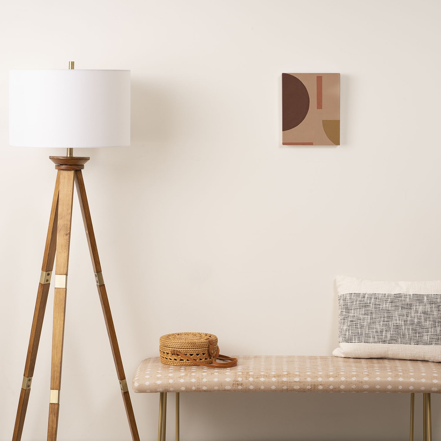 Geometric Shapes #1 Canvas Print Gallery Image 2