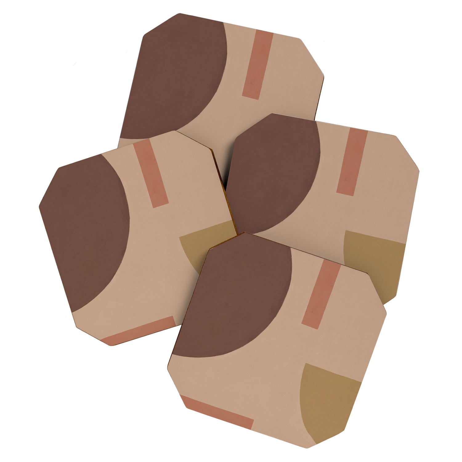 Geometric Shapes #1 Coaster Gallery Image 1