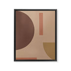 Geometric Shapes #1 Framed Canvas Print Gallery Image 8