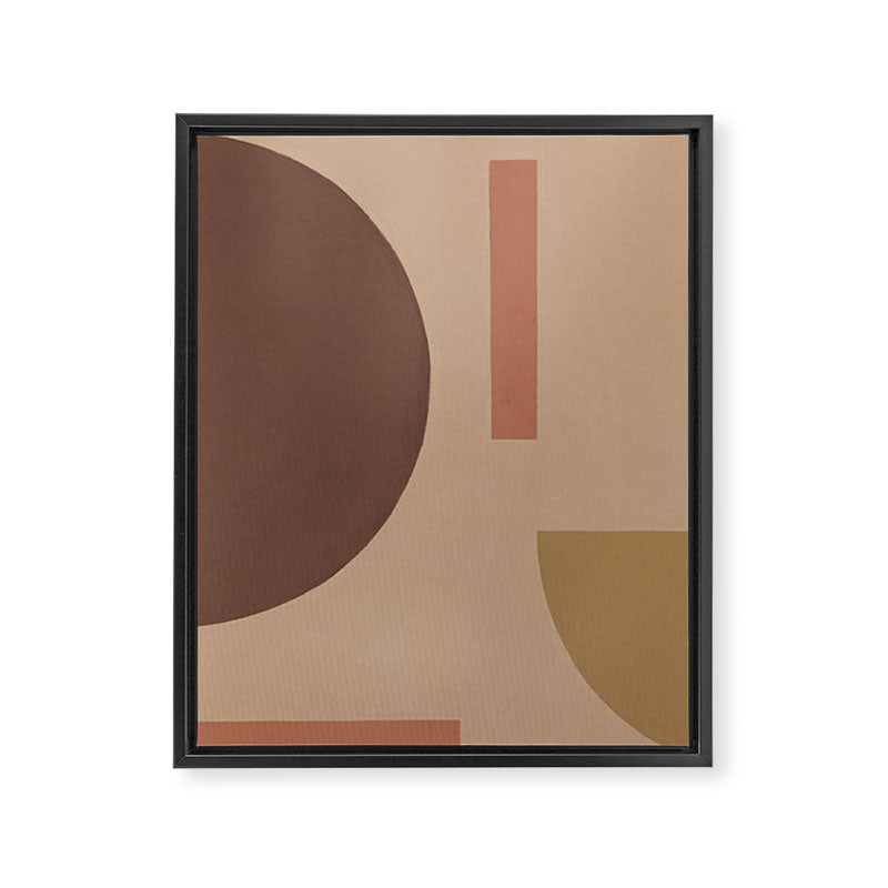 Geometric Shapes #1 Framed Canvas Print Gallery Image 8