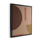 Geometric Shapes #1 Framed Canvas Print Gallery Image 2