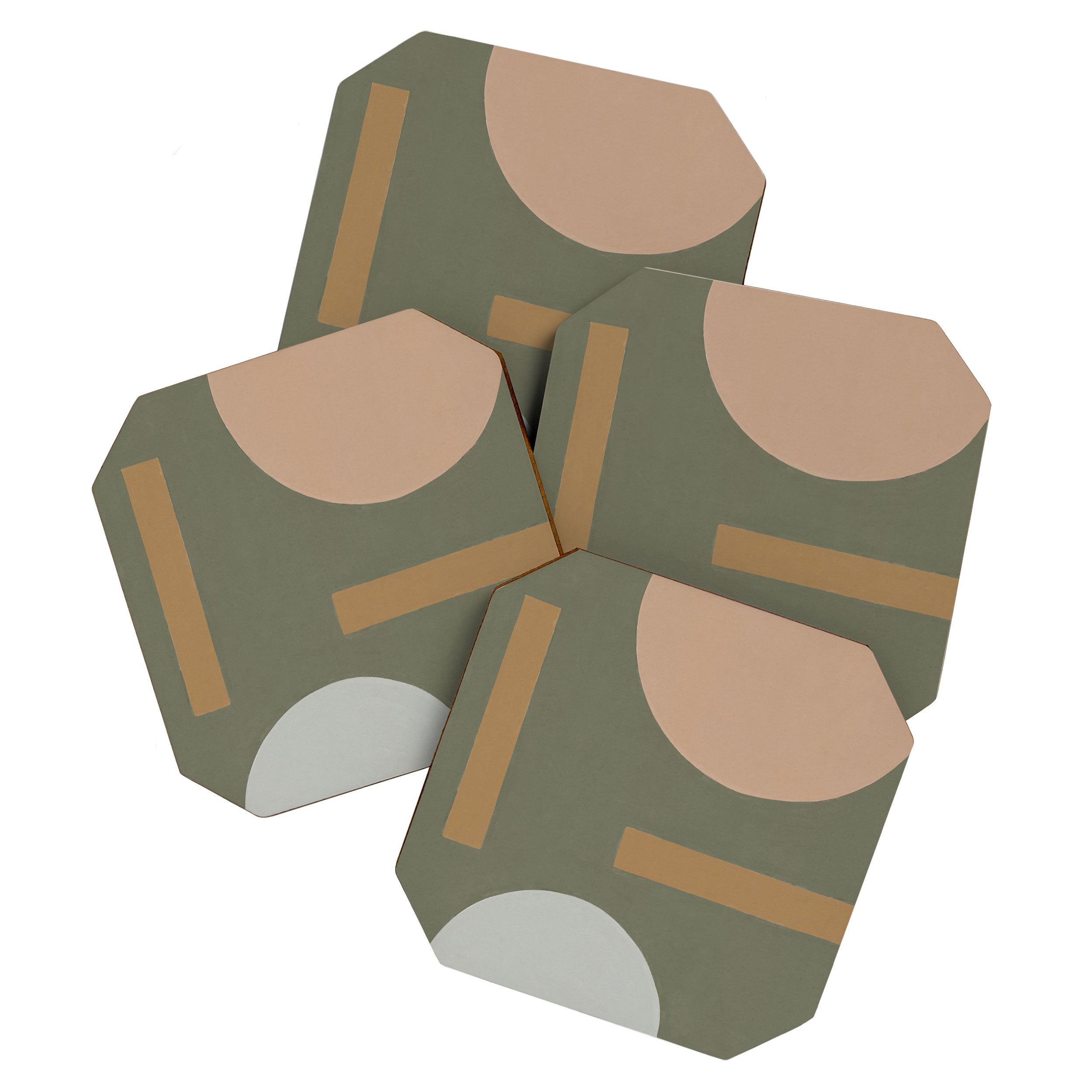 Geometric Shapes #2 Coaster Gallery Image 1