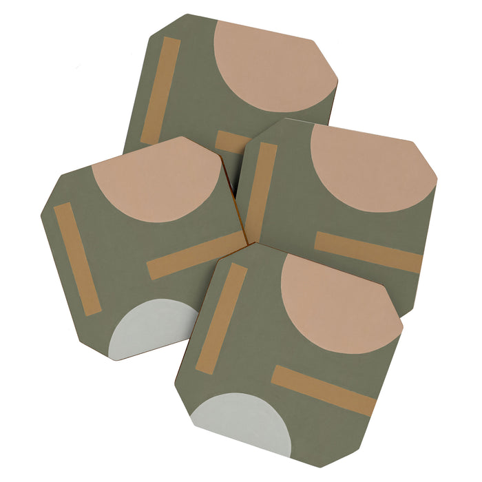 Geometric Shapes #2 Coaster Gallery Image 1