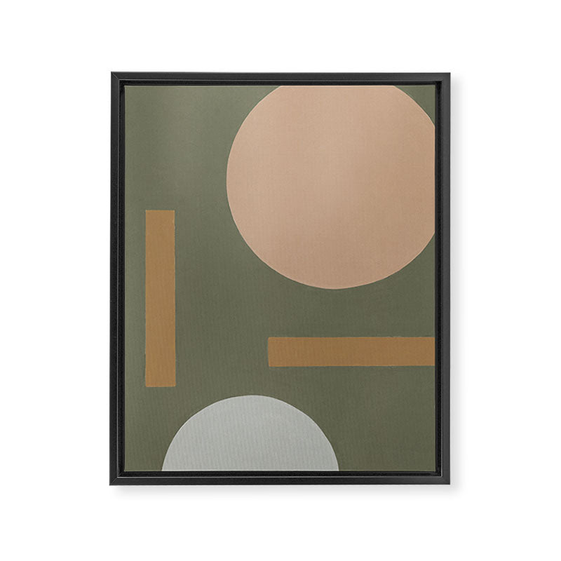 Geometric Shapes #2 Framed Canvas Print Gallery Image 8