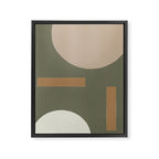 Geometric Shapes #3 Framed Canvas Print Gallery Image 6