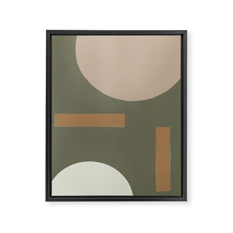 Geometric Shapes #3 Framed Canvas Print Gallery Image 6