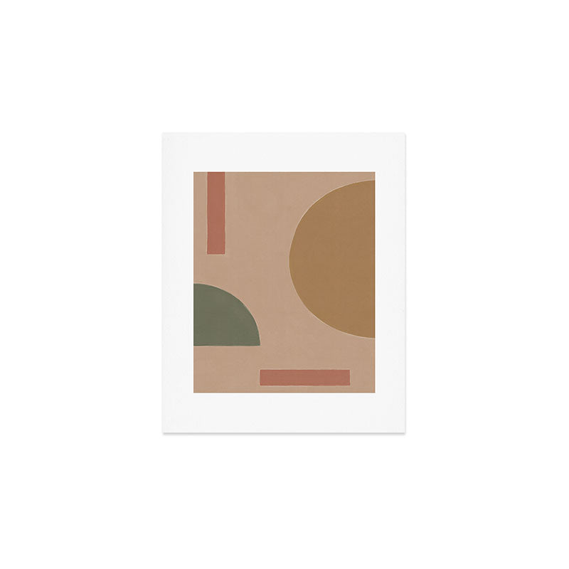 Geometric Shapes #4 Art Print Gallery Image 1