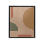 Geometric Shapes #4 Framed Canvas Print Gallery Image 6