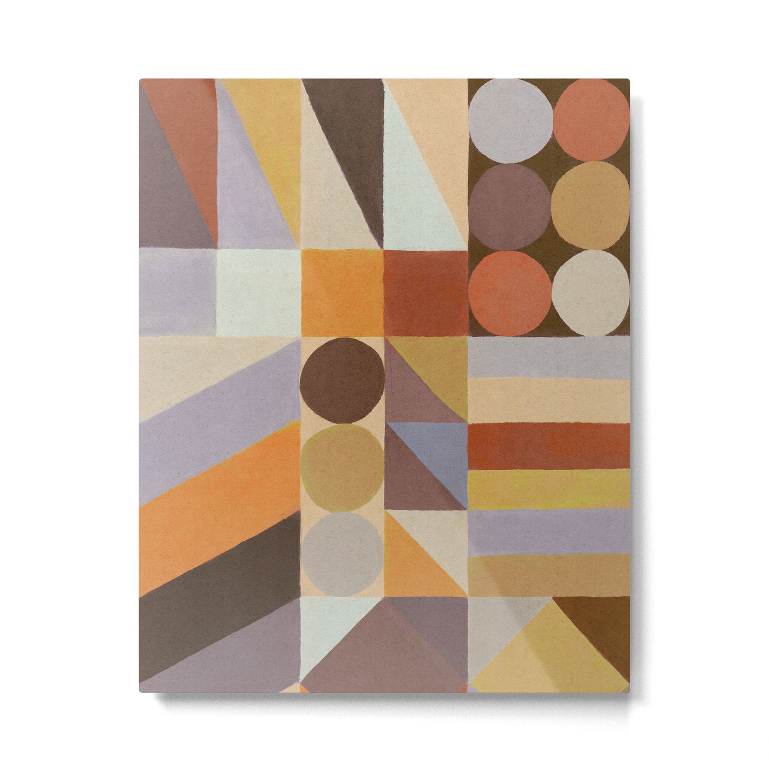 Geometric Shapes & Colors #1 Metal Print Gallery Image 6