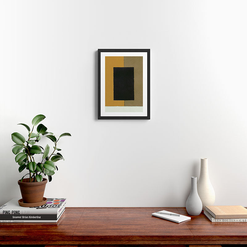 Geometry of Color #1 Framed Art Print Gallery Image 2