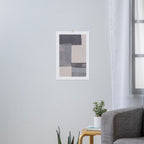 Gray Blocks #1 Art Print Gallery Image 3