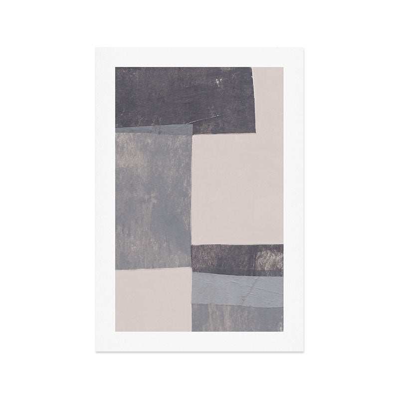 Gray Blocks #1 Art Print Gallery Image 1