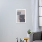 Gray Blocks #2 Art Print Gallery Image 3