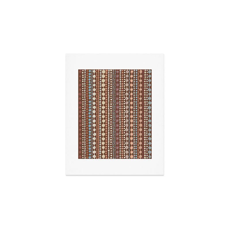 Hand Drawn Dots Art Print Gallery Image 1