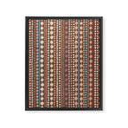 Hand Drawn Dots Framed Canvas Print Gallery Image 8