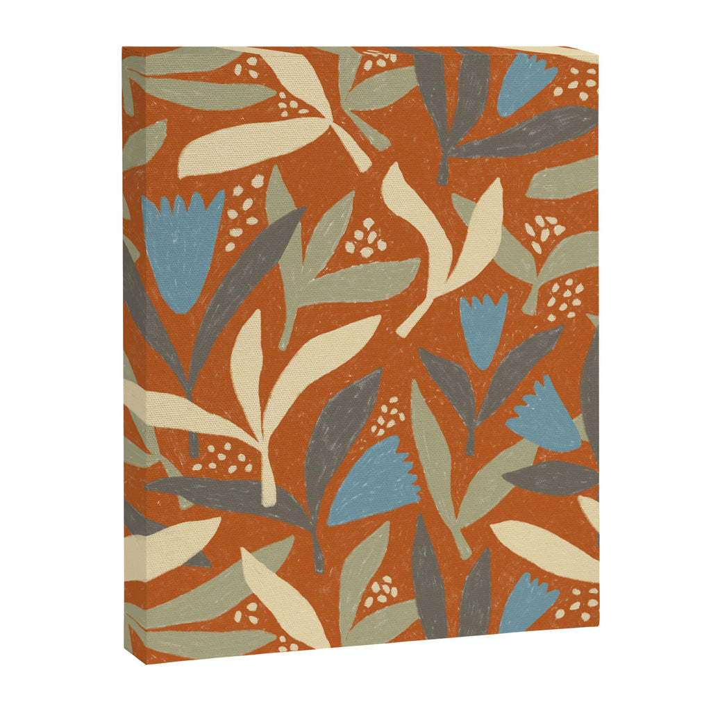 Hand Drawn Florals #1 Canvas Print Gallery Image 8