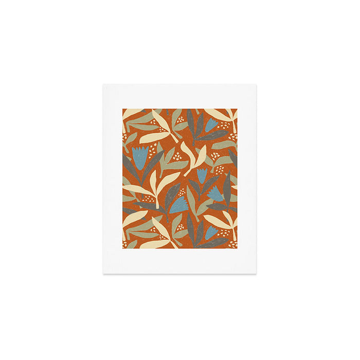 Hand Drawn Florals #1 Art Print Gallery Image 1
