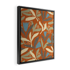 Hand Drawn Florals #1 Framed Canvas Print Gallery Image 2