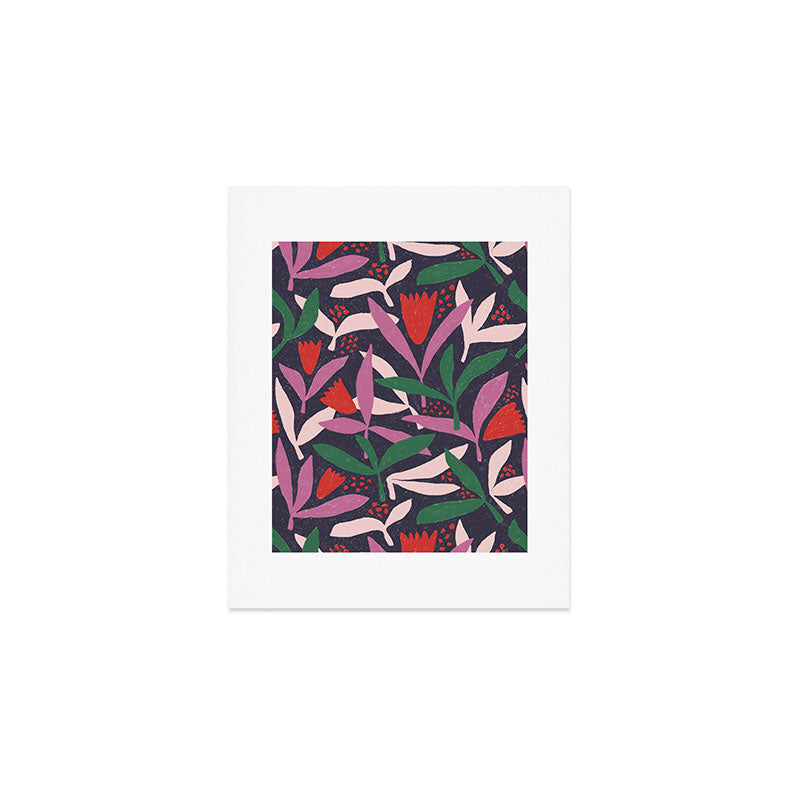 Hand Drawn Florals #2 Art Print Gallery Image 1