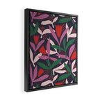 Hand Drawn Florals #2 Framed Canvas Print Gallery Image 2