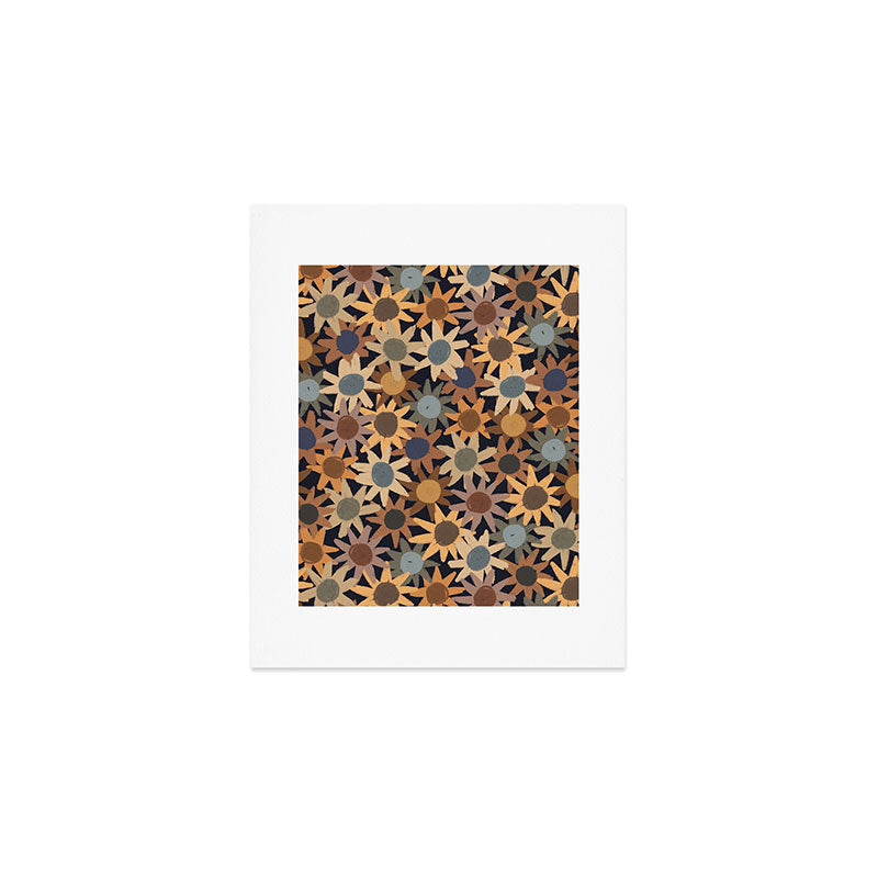 Hand Drawn Florals #5 Art Print Gallery Image 1