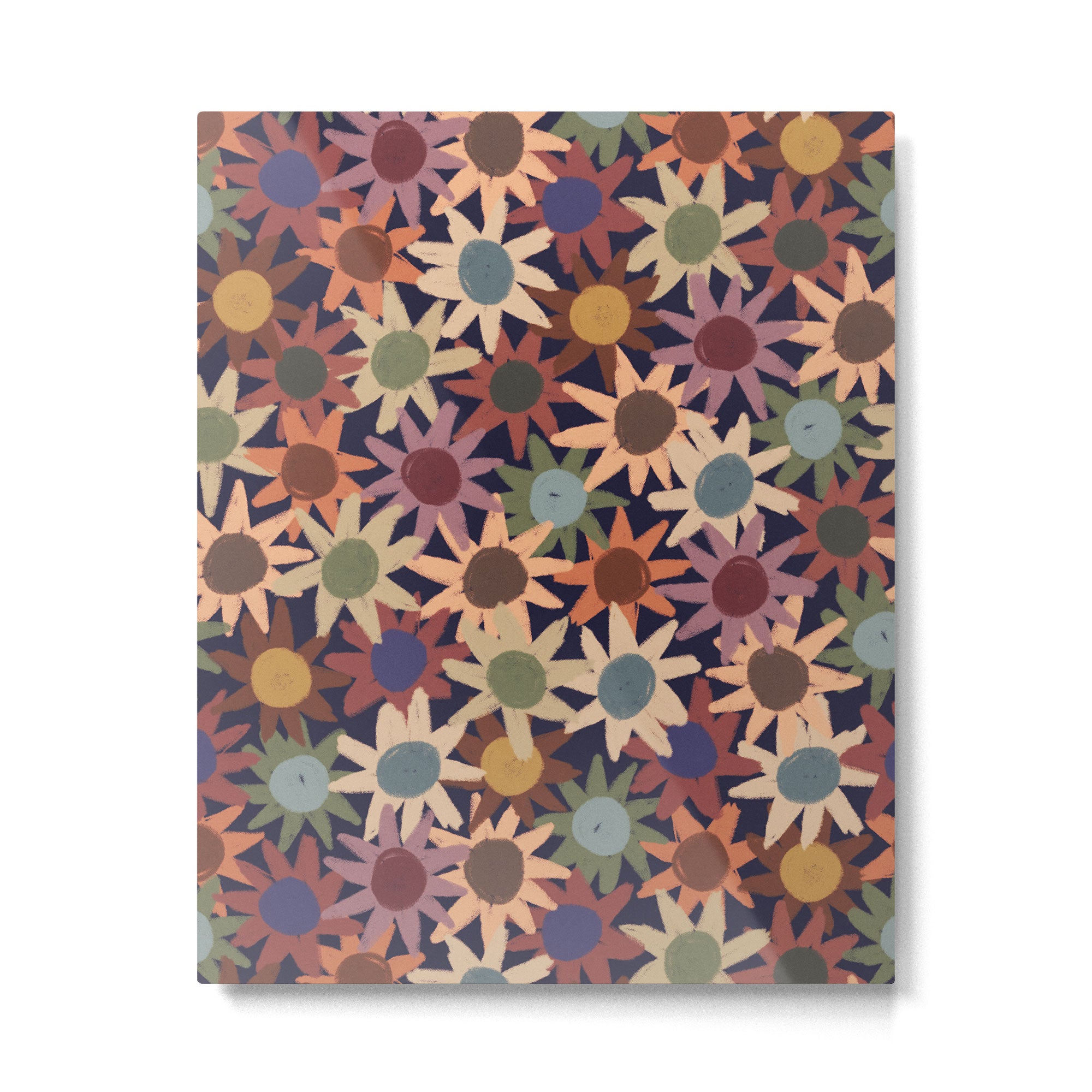 Hand Drawn Florals #6 Metal Print Gallery Image 6