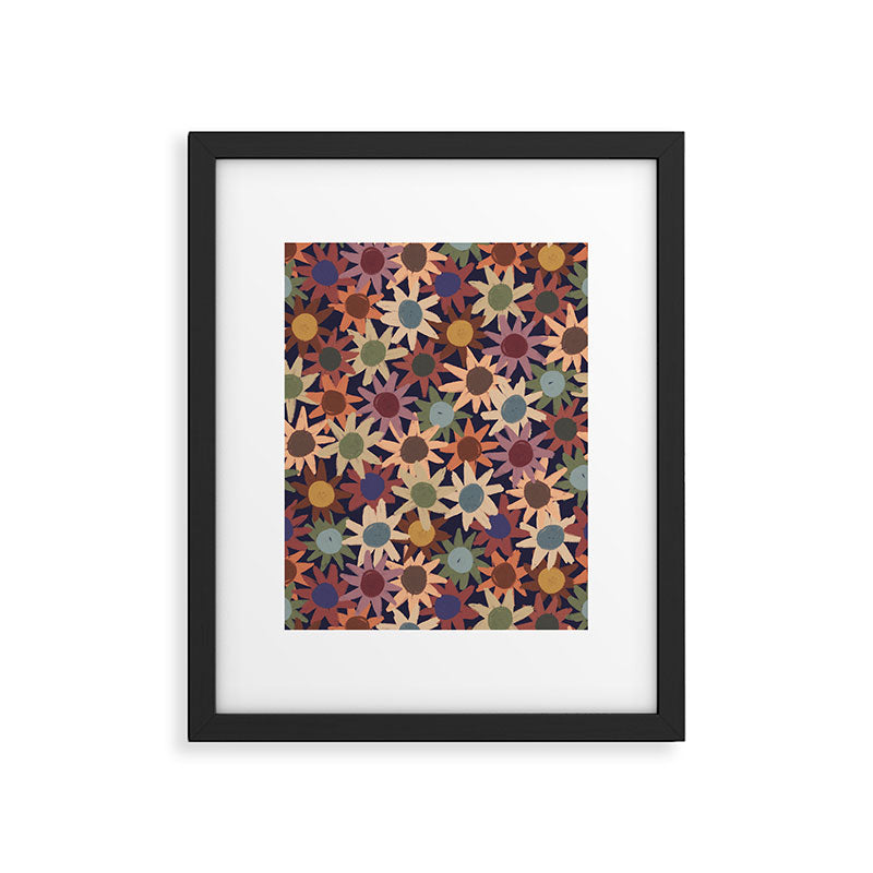 Hand Drawn Florals #6 Framed Art Print Gallery Image 6