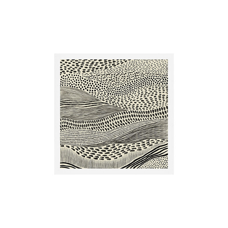 Hand Drawn Patterned Abstract II Art Print Gallery Image 1
