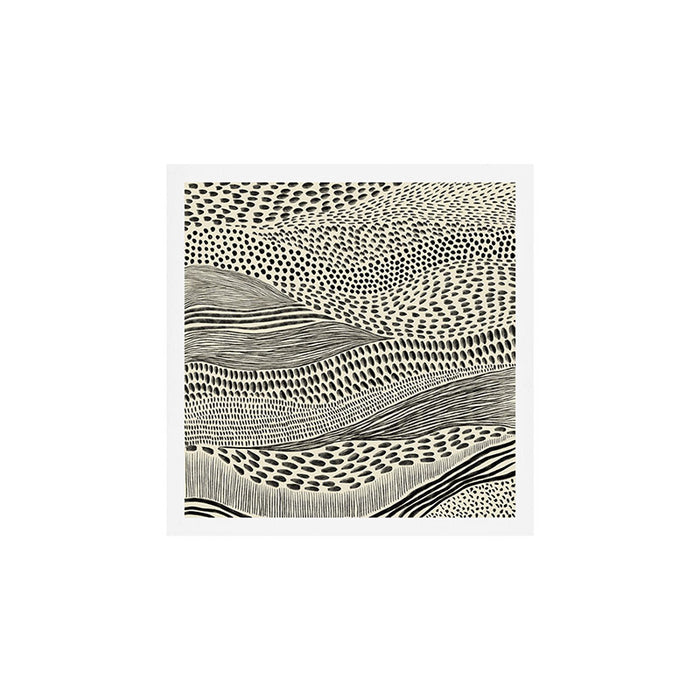 Hand Drawn Patterned Abstract II Art Print Gallery Image 1