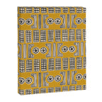 Handcut Geometry - Mustard Canvas Print Gallery Image 6