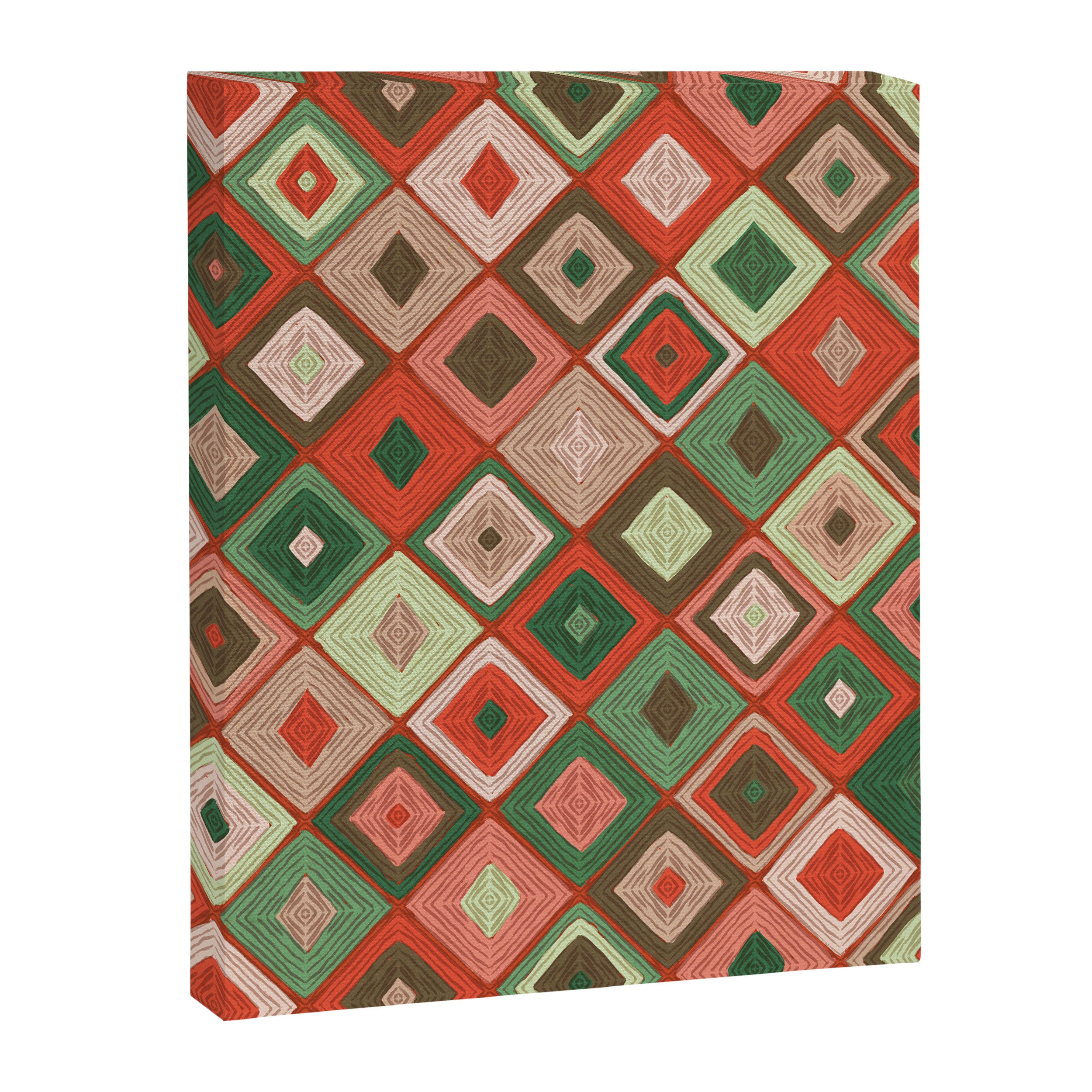 Hand-drawn Quilt #5 Canvas Print Gallery Image 8